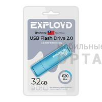 Флешка USB 32 Гб Exployd  620  синий