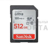 Карта памяти SDXC 512 Гб SanDisk Class 10 Ultra UHS-I (120 Mb/s)