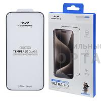 Стекло защитное KEEPHONE ULTRA HD, для iPhone 16 (6.1) Стекло защитное KEEPHONE ULTRA HD, для iPhone 16 (6.1)