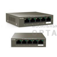Неуправляемый 5 портовый PoE коммутатор Tenda TEF1105P-4-63W, 5*10/100 Mbps Base-TX Неуправляемый 5 портовый PoE коммутатор Tenda TEF1105P-4-63W, 5*10/100 Mbps Base-TX