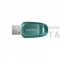 Флешка USB3.2 256 Гб SanDisk  Ultra Eco  морская волна Флешка USB3.2 256 Гб SanDisk  Ultra Eco  морская волна