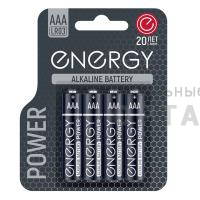 Элемент питания Energy Power LR03/4B (ААА) (4/48/576)